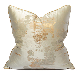 Light Luxury <b>Square</b> for Champagne Gold Cushion Cover High-Precision Jacquard Decorative Pillowcase <b>Set</b> - Product Image 5