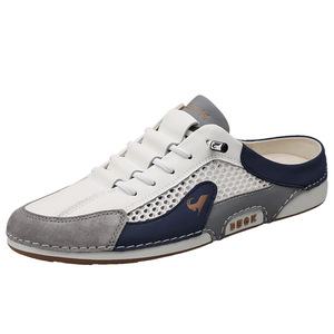 Sandalias de hombre con parte trasera descubierta y suela de goma, estilo nuevo Verano 2026, para exteriores - Product Image 1