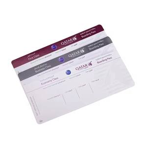 Venta al por mayor de billetes de vuelos baratos personalizados, <span class=keywords><strong>tarjeta</strong></span> de embarque, etiquetas de papel de cartón de transferencia térmica, Impresión de LOGOTIPO, tarjetas de visita - Product Image 4