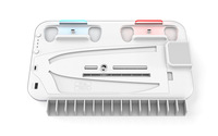 Support Multifonctionnel de Refroidissement pour Console PS Slim/Pro, Station de Charge pour Manette et Rangement de Disques de Jeu, Support de Casque, Accessoire de Jeu en ABS