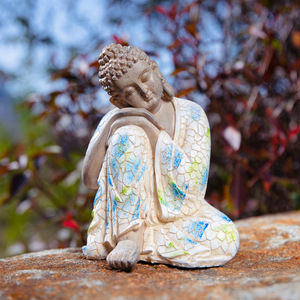 Witt Garden Buddha statuette nuovi oggetti decorativi e <span class=keywords><strong>accessori</strong></span> in resina in stile Zen in stile cinese - Product Image 2