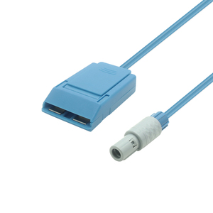 Câble médical personnalisé Instruments électrochirurgicaux Plaque de retour du patient électrochirurgical vers câble de connexion à prise femelle 2Pin - Product Image 2