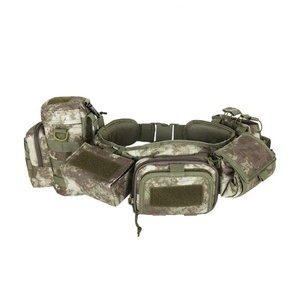 Ceinture de patrouille rembourrée réglable MOLLE, tactique et utilitaire avec étui - Product Image 6