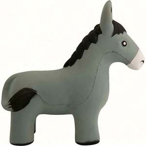 Pelota Antiestrés de PU con Forma de Burro, Juguete Promocional para Aliviar el Estrés, en Oferta - Product Image 4
