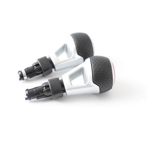 Pomo de palanca de cambios de coche, transmisión manual de 5 y 6 velocidades envuelto en cuero para Volkswagen Audi, diseño ergonómico - Product Image 4