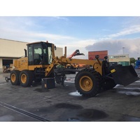 Niveleuse à moteur officielle GR180 6F+3R avec lame de 4270 mm, niveleuse à moteur robuste pour la construction