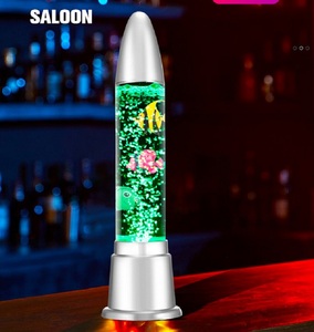 23.6inch tên lửa dung nham đèn 600 mét Led colour thay đổi cảm giác tâm trạng bong bóng nước tháp ống Đèn sàn ánh sáng Nước bong bóng ống đèn - Product Image 1