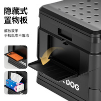 Toilette pliante Blackdog Outdoor PP, latrine de camping portable, siège d'urgence anti-odeur pour voiture