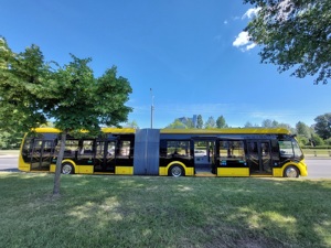 Autobus électrique moderne haute capacité modèle 43300D série VITOVT avec système de conduite autonome et conception confortable pour les passagers - Product Image 2