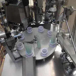 Plastic Cosmetic Tube Sealer Cosmetic Filling Sealing Machine For Toothpaste Shampoo Gel Lotion Sunscreen Cream