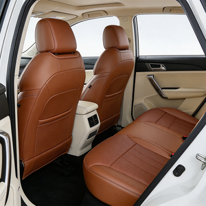Fundas de Asiento de Coche de Cuero Ecológico Hechas a Medida para 5 Plazas, Juego Completo de Lujo y Duraderas para <span class=keywords><strong>Prado</strong></span> para X6 OEM/ODM - Product Image 2
