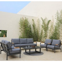 OSMEN Tamarama mobilier d'extérieur canapé de salon ensemble de 5 pièces