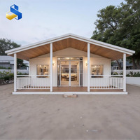 Mobil-home confortable extensible de 20 pieds en conteneur maritime en acier, préfabriqué, pour la quarantaine en Italie
