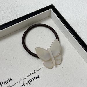 Transfrontalier français pour Style haut de gamme 3D arc acétate doux frange côté filles pince à <span class=keywords><strong>cheveux</strong></span> haute élastique <span class=keywords><strong>cheveux</strong></span> - Product Image 6