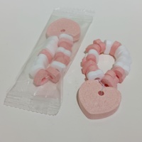 Cadeau de bonbons pour la Saint-Valentin, bracelet spécial avec perles en forme de cœur, bonbons, bijoux en forme de cœur, bonbons, accessoire à porter agréable