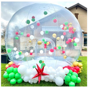 Tente gonflable à ouverture rapide <span class=keywords><strong>Netflix</strong></span> tente dôme à air gonflable transparente étoilée coupe-vent pour le camping - Product Image 3