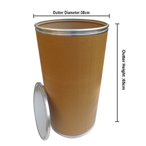 Fût en fibre sécurisé de 70 L rempli de teinture, avec couvercle et base en acier galvanisé - Product Image 4