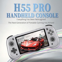 Console de jeu portable H55 PRO, écran IPS HD de 5,5 pouces, prend en charge plus de 40 simulateurs, joysticks RGB, batterie longue durée de 5000 mAh