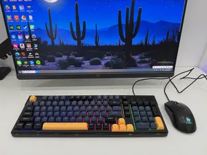 <span class=keywords><strong>Clavier</strong></span> et <span class=keywords><strong>souris</strong></span> filaires avec interface USB, logo personnalisé, 98 touches, rétroéclairage LED, <span class=keywords><strong>clavier</strong></span> ergonomique, ensemble <span class=keywords><strong>clavier</strong></span> et <span class=keywords><strong>souris</strong></span> pour ordinateur de bureau à domicile, joueurs - Product Image 6