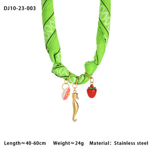 2025 nouveau haute qualité nouvelle mode Premium géométrique bijoux mode pendentif autre mode écharpe colliers avec breloques - Product Image 6