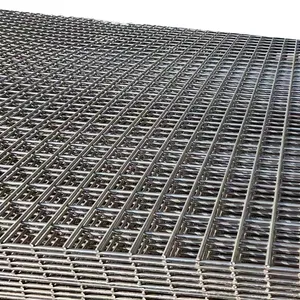 フェンス用ステンレス鋼/溶融亜鉛メッキ溶接鋼ワイヤーメッシュと鉄ワイヤーメッシュ