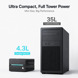Mini PC <span class=keywords><strong>I7</strong></span>-14700F RTX 5060 <span class=keywords><strong>Ti</strong></span> 16GB RTX con Windows 10, DDR5 64GB, SSD PCIe 4.0 de 2TB para Uso Comercial con Múltiples Pantallas - Product Image 2