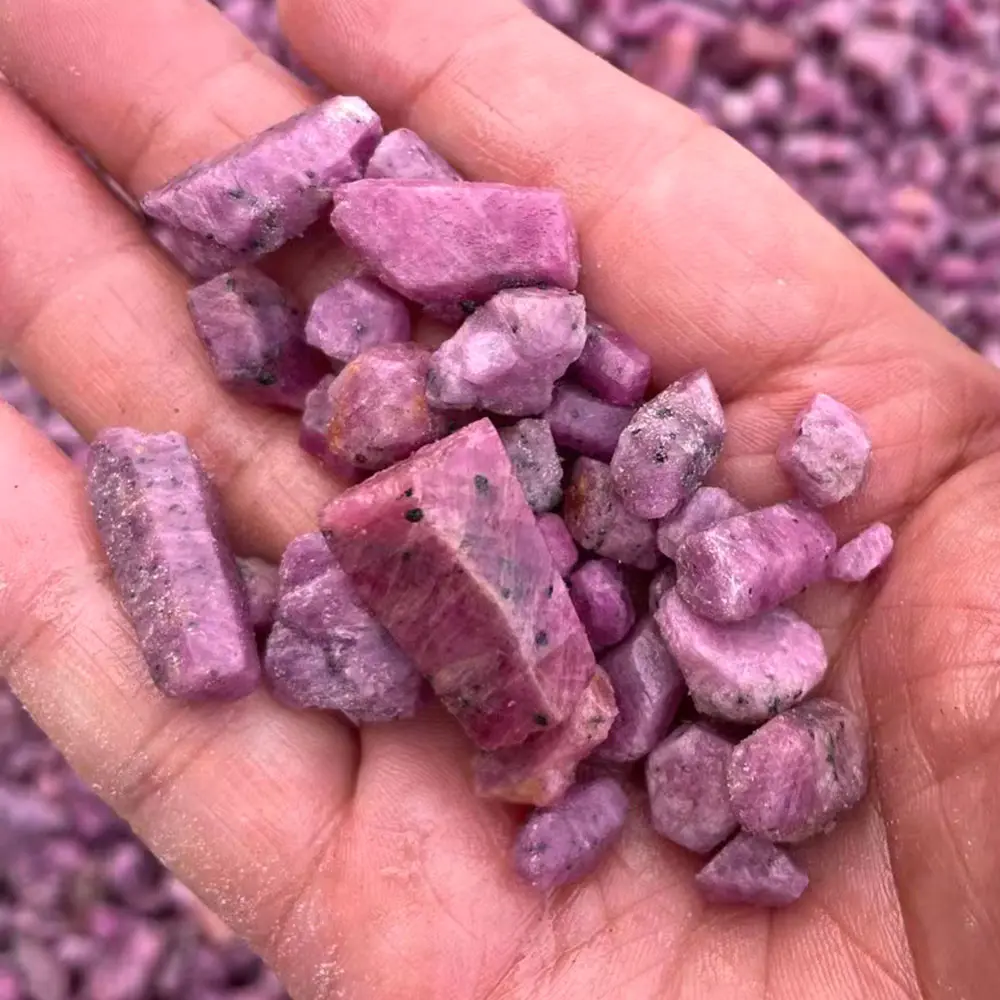 Offre Spéciale pierre de rubis naturel de Birmanie en gros pierre précieuse de rubis de Birmanie de haute qualité pour le traitement de bijoux