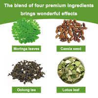 Thé aux herbes naturelles pour la perte de poids, personnalisé avec votre logo, efficace pour raffermir le ventre et brûler les graisses abdominales.