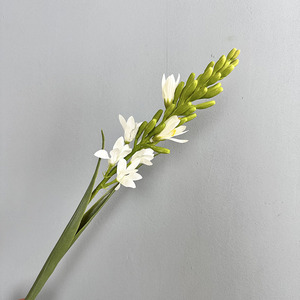 Vente en gros de fleurs de luxe pour mariage, fleurs en soie de latex au toucher réel, <span class=keywords><strong>freesia</strong></span> artificiel à longue tige pour la décoration de centre commercial d'hôtel - Product Image 6