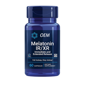 מחיר מפעל OEM/ODM תוסף שינה משפר זיכרון כמוסות מלטונין לקידום בריאות השינה והרפיה של הגוף - Product Image 1