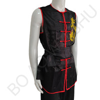 Uniforme de Kung Fu court unisexe, costumes de Wushu Nanquan pour adultes, vêtements de Tai Chi, vêtements de sport d'arts martiaux en satin confortable