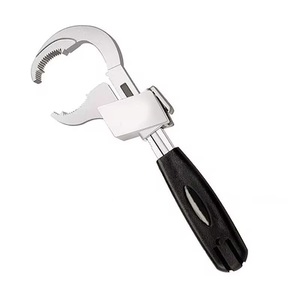 Wrench Universal Double-ended Multifunctional Bath Wrench Aluminium <b>Open</b> <b>End</b> <b>Spanner</b> Bathroom Repair Hand Tool - Product Image 1