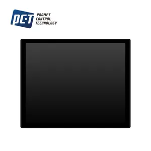 Industriel 19 pouces 5:4 plat PCAP cadre ouvert moniteur à écran tactile USB avec écran tactile multi
