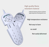 Séchoir à chaussures électrique évolutif avec synchronisation PTC rétractable pour la stérilisation du séchage des bottes d'hiver pantoufles multifonctions chaussette chauffantes