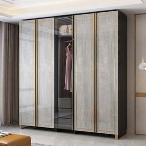 Armario Vestidor Personalizado con Estantes de Almacenamiento, Armario de Madera con Función Plegable para Uso en Comedor y Cocina - Product Image 3