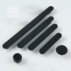 Matte Đen Brass Xử Lý Tối giản tủ quần áo tủ quần áo ngăn kéo tủ cửa xử lý khách sạn sử dụng sinh thái thân thiện bền dễ dàng cài đặt - Product Image 1