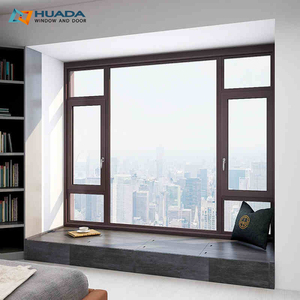 Cửa sổ tác động bão Tùy chỉnh nghiêng và xoay cửa sổ nhôm đôi kính nhôm cửa sổ cho ngôi nhà - Product Image 5