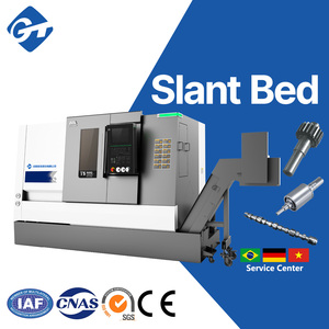 <span class=keywords><strong>Tour</strong></span> CNC SMTCL T5.1-500Q pour le tournage de métaux, avec tourelle servo et contre-plate, pour une production en série stable - En vente directe usine - Product Image 1