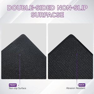 Tapis d'entraînement antidérapant en mousse durable <span class=keywords><strong>GWT</strong></span> 36 po x 78 po, épaisseur 1/<span class=keywords><strong>4</strong></span> po, protection ultime du sol, réduction du bruit, résistant aux déchirures pour - Product Image 3