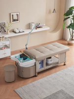 Mobilier d'hôpital évier à cheveux équipement de salon de lavage table de massage thaïlandais tête de shampooing lit SPA