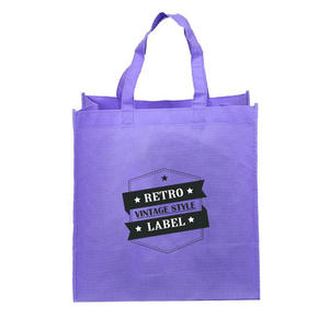 Sacchetto in polipropilene Non tessuto personalizzato eco-friendly medio per uso quotidiano riciclabile Logo dei supermercati impresso per lo Shopping - Product Image 3