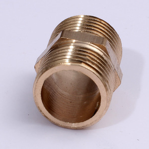 Conector Roscado de Cobre de 28 mm x 20 mm, Conector de Tubería Macho-Hembra, Unión Redonda de Latón para Uso en Plomería - Product Image 2