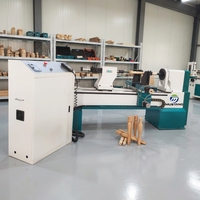 Tour à bois CNC Mustang MT1530, 10 ans de garantie, portée de 300 mm, moteur 4 kW, contrôle automatique avancé, logiciel AutoCAD, certifié CE