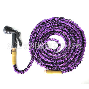 สายยางรดน้ำแบบยืดหดได้ 50 ฟุต ทำจากยางลาเท็กซ์ สำหรับล้างรถ - Product Image 1
