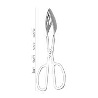 Pince de cuisine en acier inoxydable pour buffet, service de traiteur, aliments, gâteaux, salades, pains, ustensiles de cuisine, outils de cuisson