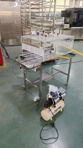 Spruzzatore per Vaccinazione Pollame 60000-100000 Pulcini/Ora, Dotato di Pompa ad Aria ad Alta Efficienza per Pulcini di Un Giorno, Modello HJ-XD100 - Product Image 6