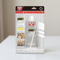 Service OEM & ODM – Mastic d'étanchéité gris 100 % silicone, résistant à la chaleur, colle pour joints