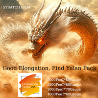 Yalan Pack Handheld Palette Wrap Doux Nylon Laminé PE Film Étirable Jumbo Rouleau Étanche Sexy Anglais LLDPE Wrap