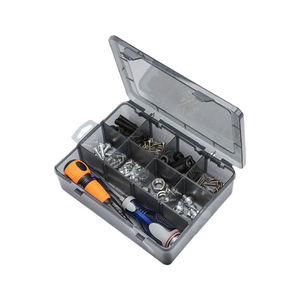 Portable Durable Plastic <b>Tool</b> Box Set with Organizer Tray Storage <b>Case</b> Good Price Factory Wholesale Supply - Product Image 6