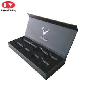 Magnetic Lid Black Cardboard Watch Box Recycled Paper Jewelry Packaging Gift Boxes luxury Logo Custom Watch Packaging Box - Product Image 5